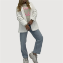 maglioncino con scritta santa subito